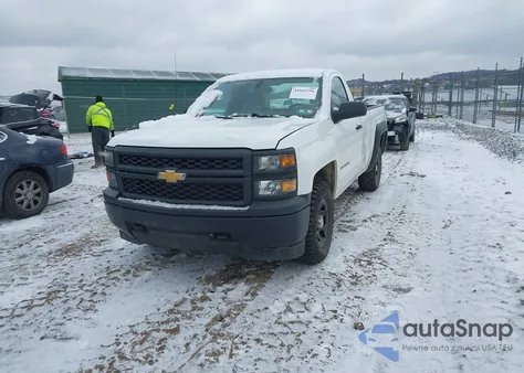2014 Chevrolet Silverado 1500 Work Truck 1Wt z USA, uszkodzony, nr VIN 1GCNKPEC5EZ142343